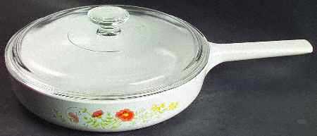 Wildflower (Corelle) 10" Rangetopper Skillet & Glass Lid