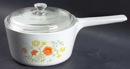 Wildflower (Corelle) 1.5 Qt Saucepan W/Glass Lid