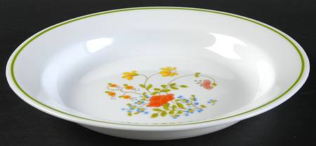 Wildflower (Corelle) Rim Soup Bowl