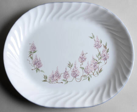 Wisteria (Corelle) 12" Oval Serving Platter