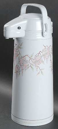 Wisteria (Corelle) Thermal Pump w/Hinged Lid & Pump Mechanism