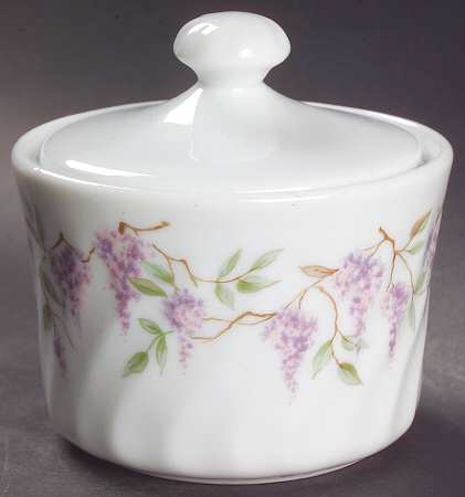 Wisteria (Corelle) Sugar Bowl & Lid