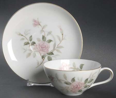 Picardy Flat Cup & Saucer Set