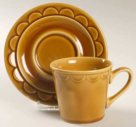 Castilian Flat Cup & Saucer Set