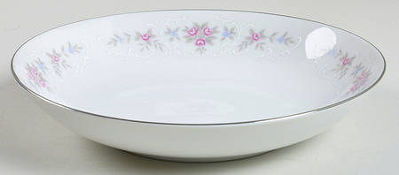 Floral Lace Coupe Soup Bowl