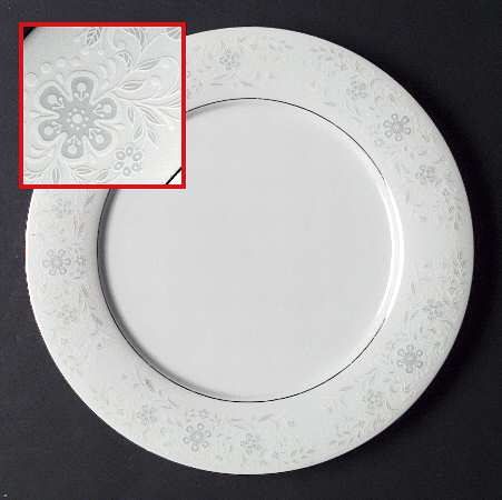 Queen's Lace by Crown China (Japan)
