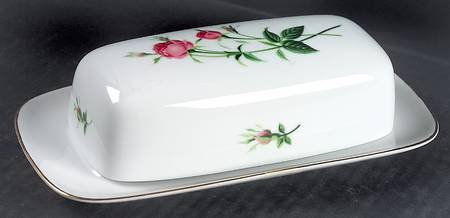 Rose 1/4 Lb Covered Butter