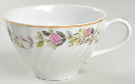 Regency Rose Flat Cup