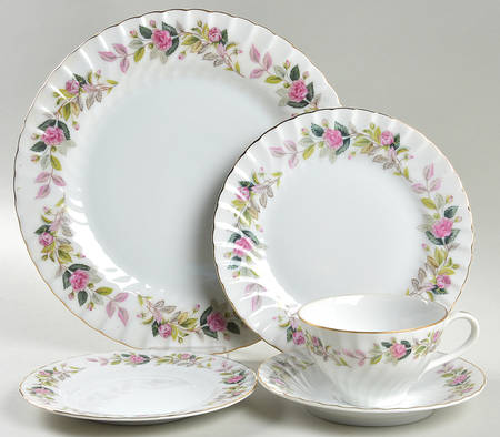 Regency Rose 5 Piece Place Setting