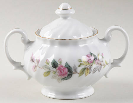 Regency Rose Sugar Bowl & Lid