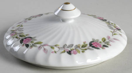 Regency Rose Lid for Round Vegetable