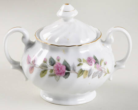 Regency Rose Sugar Bowl & Lid