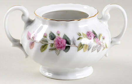 Regency Rose Sugar Bowl No Lid