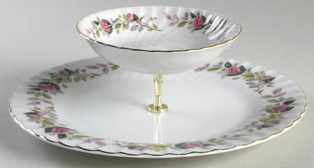 Regency Rose 3 1/4"-3 7/8" Chip & Dip/Veg Set 2 Pce (DP/FR) HC