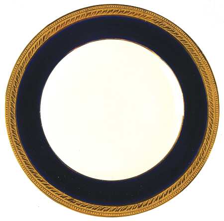 Admiral Blue Bread & Butter Plate
