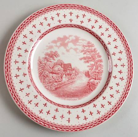 Albion Red by Crown Ducal