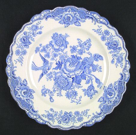 Bristol Blue Scalloped by Crown Ducal