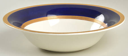 Colfax Cobalt Blue 8" Round Vegetable Bowl