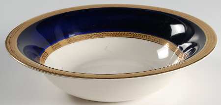 Colfax Cobalt Blue 8" Round Vegetable Bowl