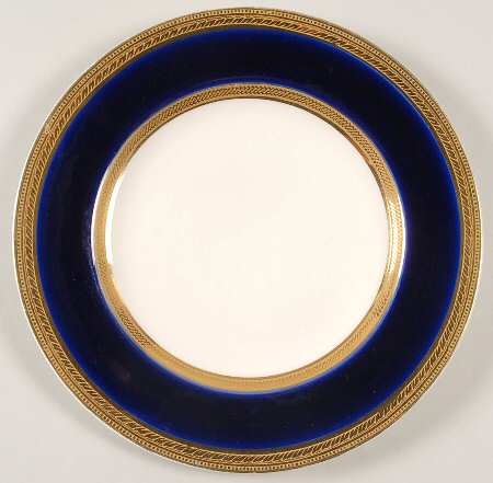 Colfax Cobalt Blue Salad Plate