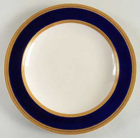 Colfax Cobalt Blue Luncheon Plate