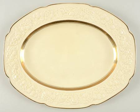 2057 12" Oval Serving Platter