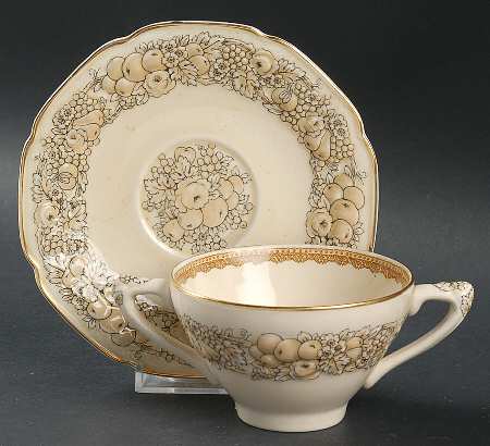 CRD68 Flat Bouillon Cup & Saucer