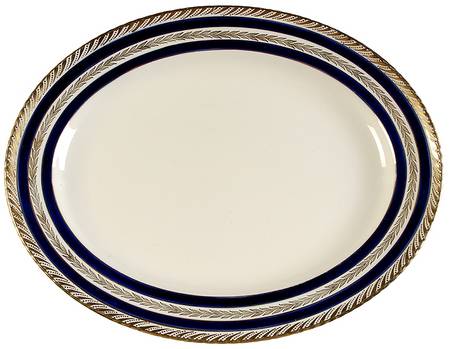 Duchess 12" Oval Serving Platter by Crown Ducal