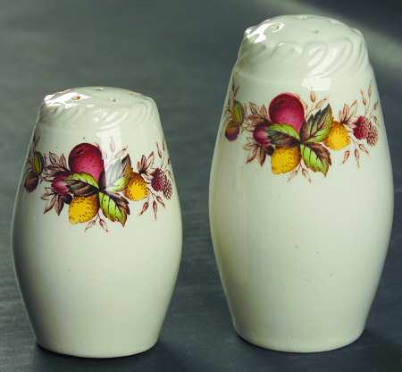 Festival Salt & Pepper Set by Crown Ducal