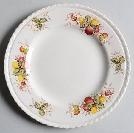 Festival Bread & Butter Plate by Crown Ducal