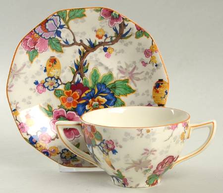 Festival Flat Bouillon Cup & Saucer