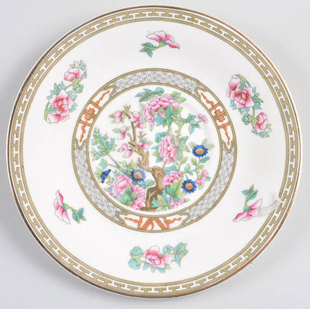 Indian Tree Bread & Butter Plate by Crown Ducal