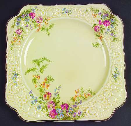 Rosalie Square Luncheon Plate