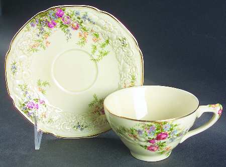 Rosalie Flat Cup & Saucer Set
