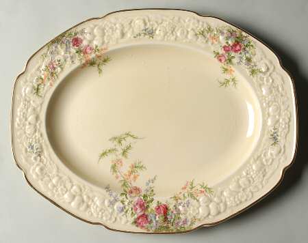 Rosalie 14" Oval Serving Platter