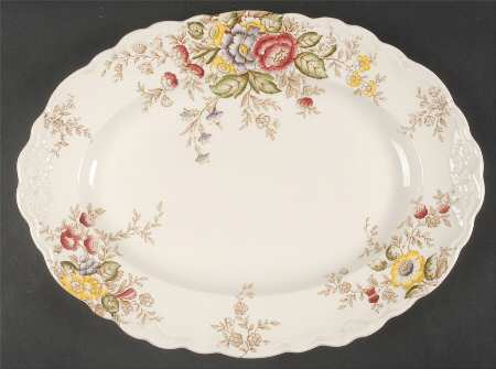 Rydal 16" Oval Serving Platter