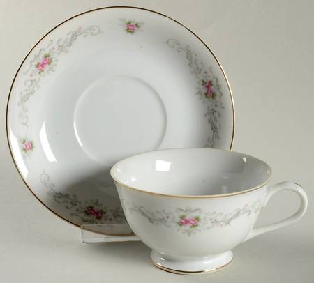 Blossom Time Footed Cup & Saucer Set