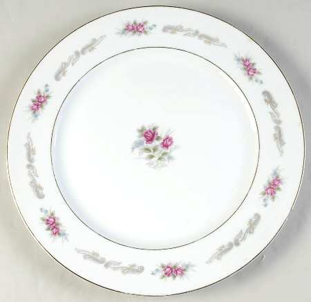 Bridal Rose 12" Chop Plate (Round Platter)
