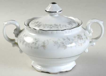 Ivy Mist Sugar Bowl & Lid