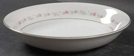 Wreath Coupe Soup Bowl by Crest Wood