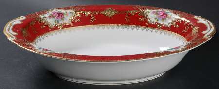 Coronation 10" Oval Vegetable Bowl