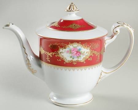Coronation Teapot & Lid