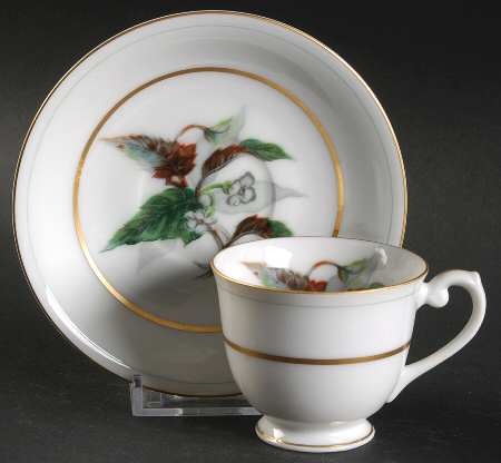 Imperial Footed Demitasse Cup & Saucer Set
