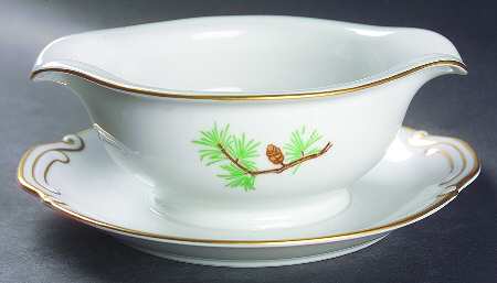 Pioneers Gravy Boat with Attached Underplate