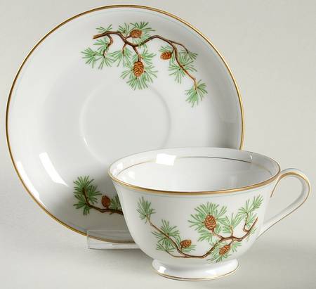 Pioneers Footed Cup & Saucer Set