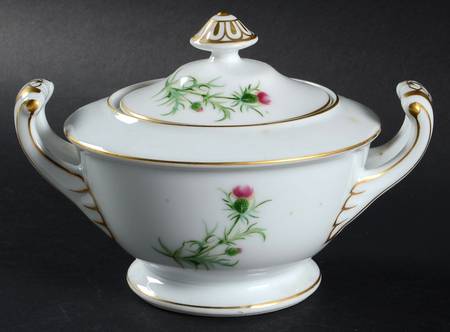 Thistle (355) Sugar Bowl & Lid