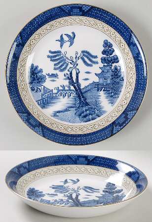 Willow Blue Coupe Soup Bowl