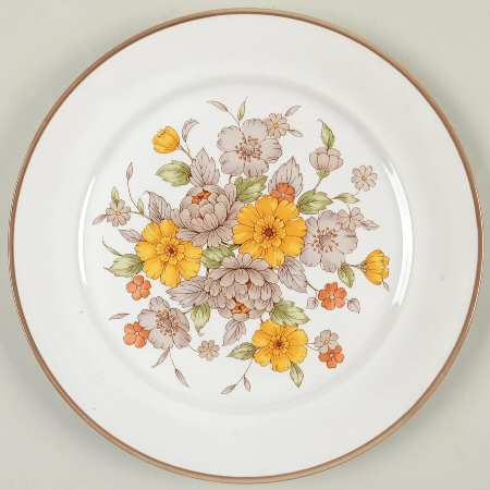 Autumn Bouquet Salad Plate