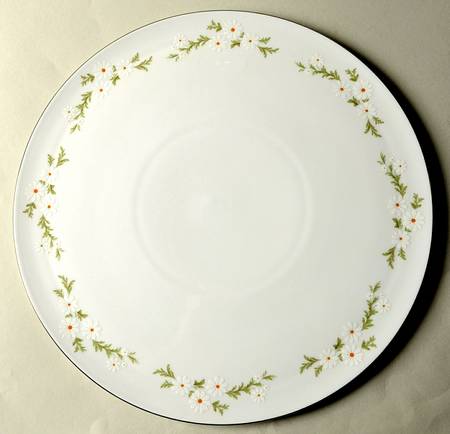 Bridal Wreath Cake Plate