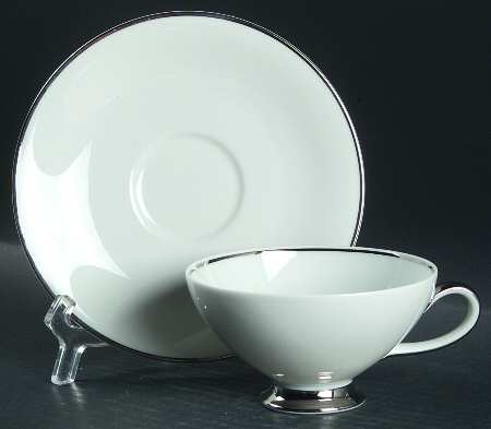 Monte Carlo Footed Cup & Saucer Set